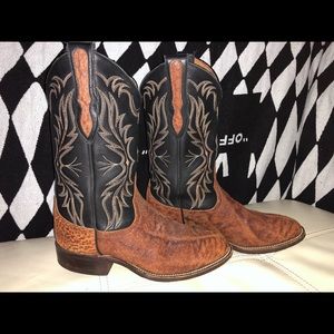 Larry Mahan leather boots